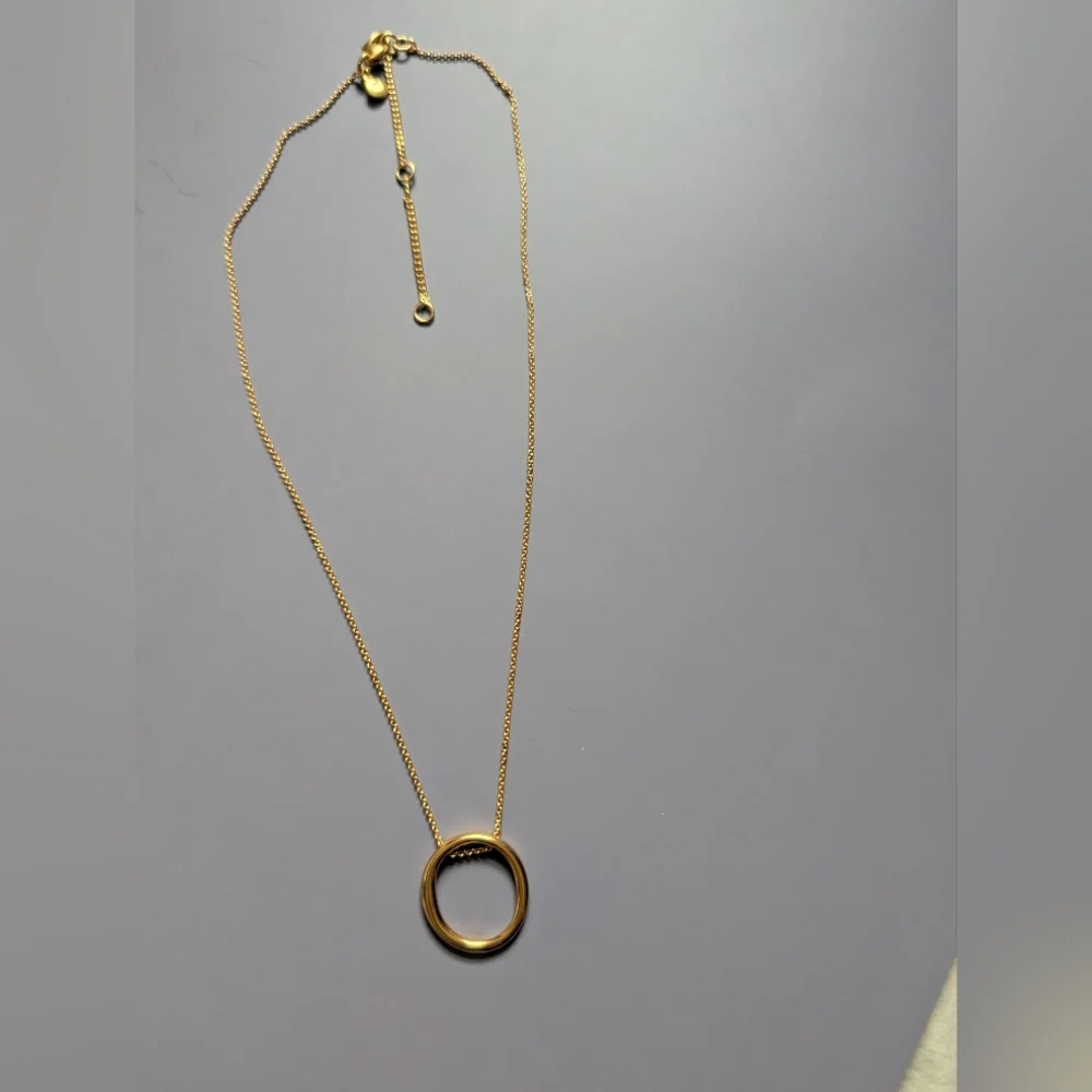 Madewell Oval Pendant Necklace - Picture 7 of 8